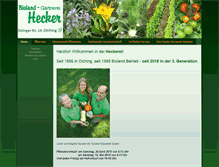 Tablet Screenshot of hecker-olching.de